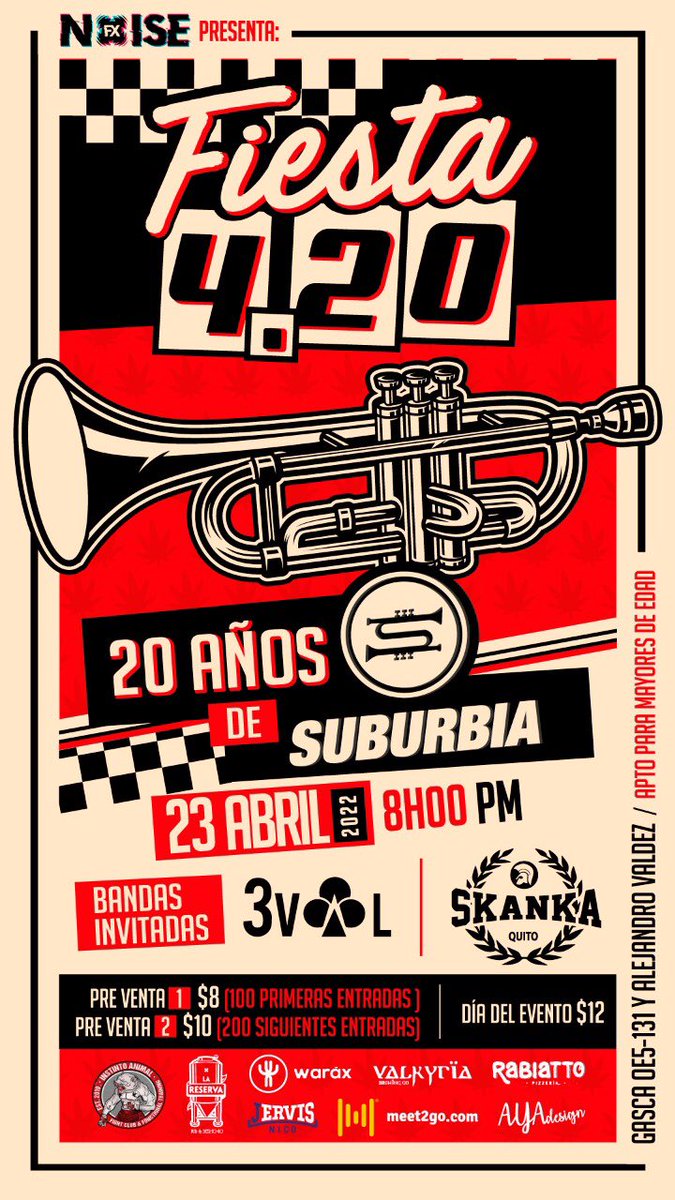 Se terminaron las primeras preventas!! Pilas! Nos vemos el 23!