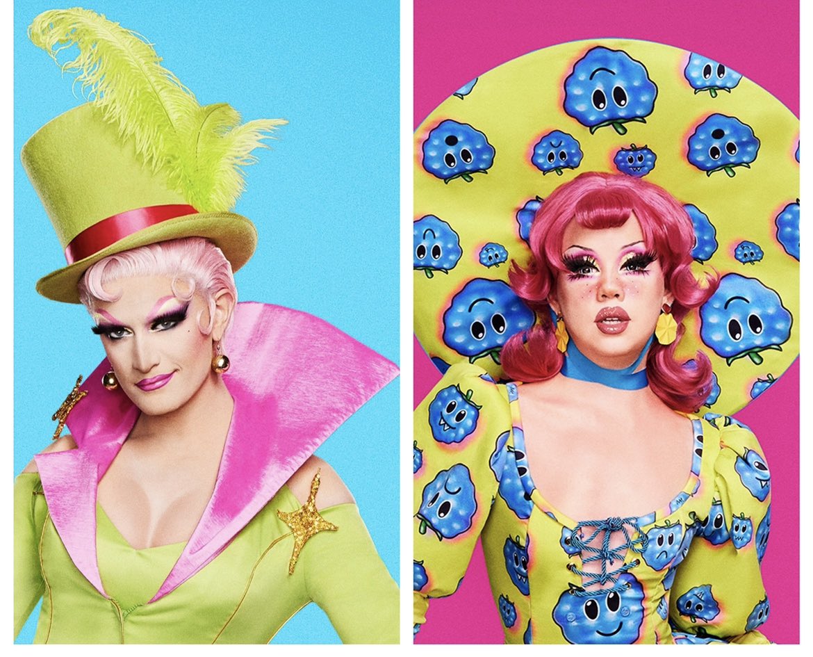 fad_meister's tweet photo. I cannot decide which team I’m on this season!!! I thought I was Team Lady Camden all the way until Willow Pill almost went home and I almost died 🤣😂 I would be ok with either Lady Camden or Willow Pill winning this season #ImTorn #TeamLadyCamden #TeamWillowPill #DragRace https://t.co/jgV1dXRfs3