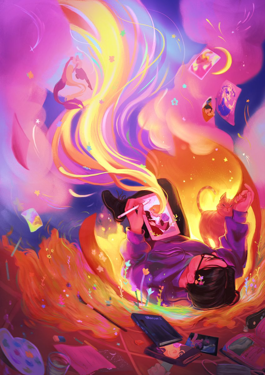 Illustration I made for the IED scholarship contest ✨