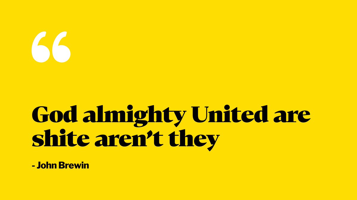 'God almighty United are shite aren't they' - John Brewin @maxrushden @bglendenning @barneyronay @JohnBrewin_ #OOCFootballWeekly #FootballWeekly