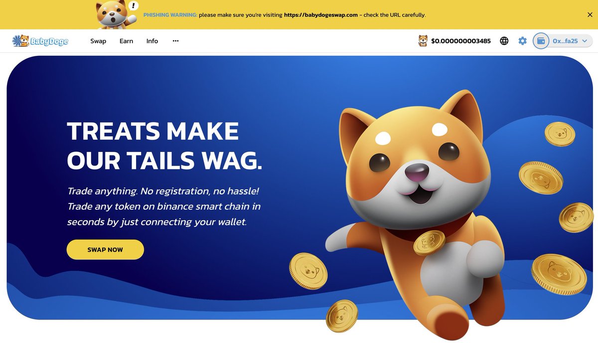 Farshad84478821's tweet photo. @babydoge Yes, the big days are coming
Big surprises are on the way.
The most important feature of #BabyDogeswap 🐶🍼is the rate increase token burn🤩🤩
Thanks to the team and their efforts 🙌 https://t.co/3cJW5ueOgH