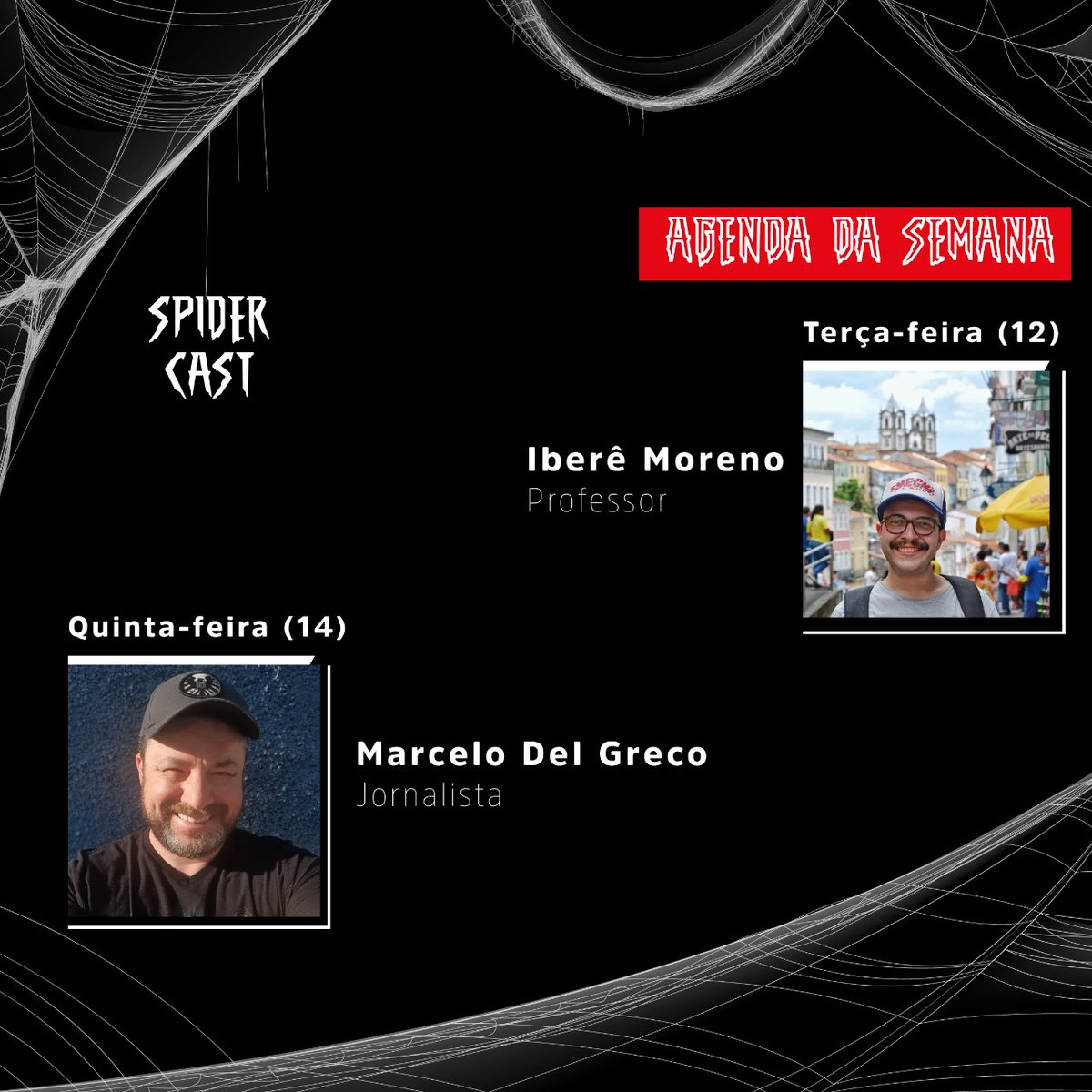 Agenda da semana: Na terça-feira (12), um bate papo sobre quadrinhos com o professor <a href="/iberemoreno/">Iberê Moreno 🌹</a> e na quinta-feira (14), um episódio especial sobre as revistas Herói, Henshin e cultura pop dos anos 1990 e 2000 com o jornalista <a href="/marcelodelgreco/">Marcelo Del Greco</a> .

open.spotify.com/show/02tndRns3…