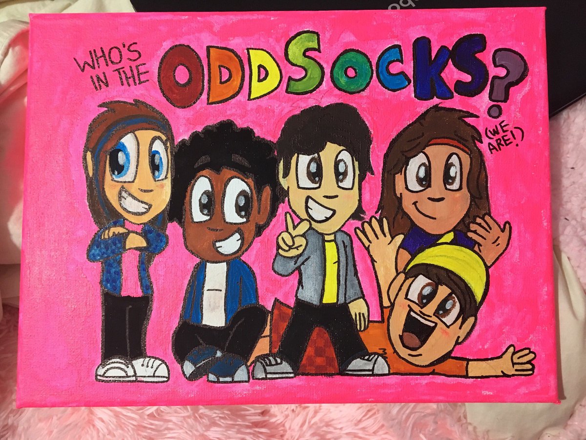 Aoife! 🌈 (@aisforawesome15) on Twitter photo Ever since I got a pile of canvases for Christmas I’ve been using them to create art for all the wonderful people I meet… this one is dedicated to <a href="/andyoddsock/">Andy & the Odd Socks</a>. See you in Dublin! Ever since I got a pile of canvases for Christmas I’ve been using them to create art for all the wonderful people I meet… this one is dedicated to <a href="/andyoddsock/">Andy & the Odd Socks</a>. See you in Dublin!