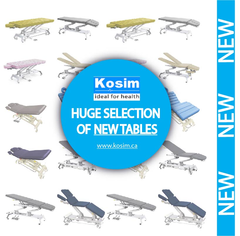 KosimHealth's tweet photo. NEW TABLE SELECTION! We have a huge selection of NEW tables with new features available for order on our website! Variety of colors, features, and designs to choose from! 🌐

Visit https://t.co/alhhwQGzx3 now to get yours now! 

#kosimhealth #newdesigns #newfeatures #newcolours https://t.co/v5oa6ZNSAm