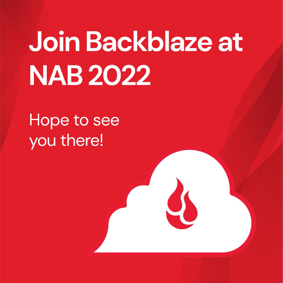 backblaze's tweet image. Going to NAB this year? 
Meet with Backblaze to learn how the easy storage cloud can help you save time, money, &amp;amp; headaches with your media workflow. hubs.ly/Q017TBDD0
#NAB2022 #NAB #BackblazeB2