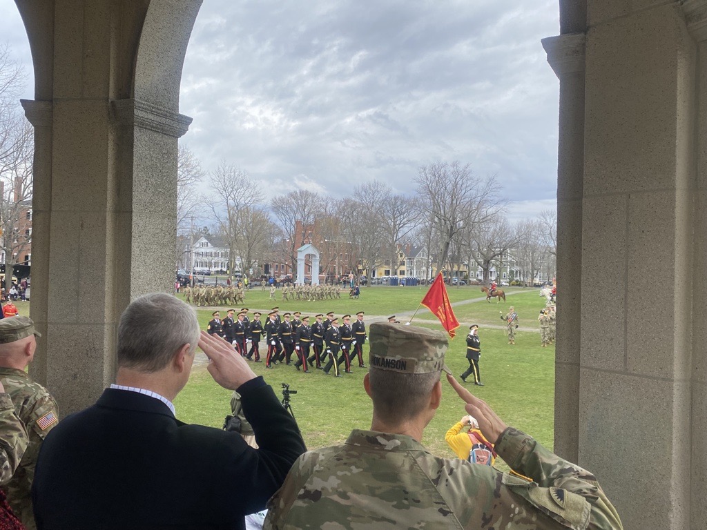 SenJoanLovely's tweet photo. Proud to attend the 385th Anniversary of the 1st Muster on #SalemCommon w/ @MassGovernor, @PaulTuckerSalem, @MayorDriscoll, @CityofSalemMA Council, VSO @kemerling2, @TheNationsFirst, 2nd Corps Cadets Vets Assoc & community to celebrate our National Guard. Thank you. #NorthShoreMA https://t.co/RAeXMxwh1Q