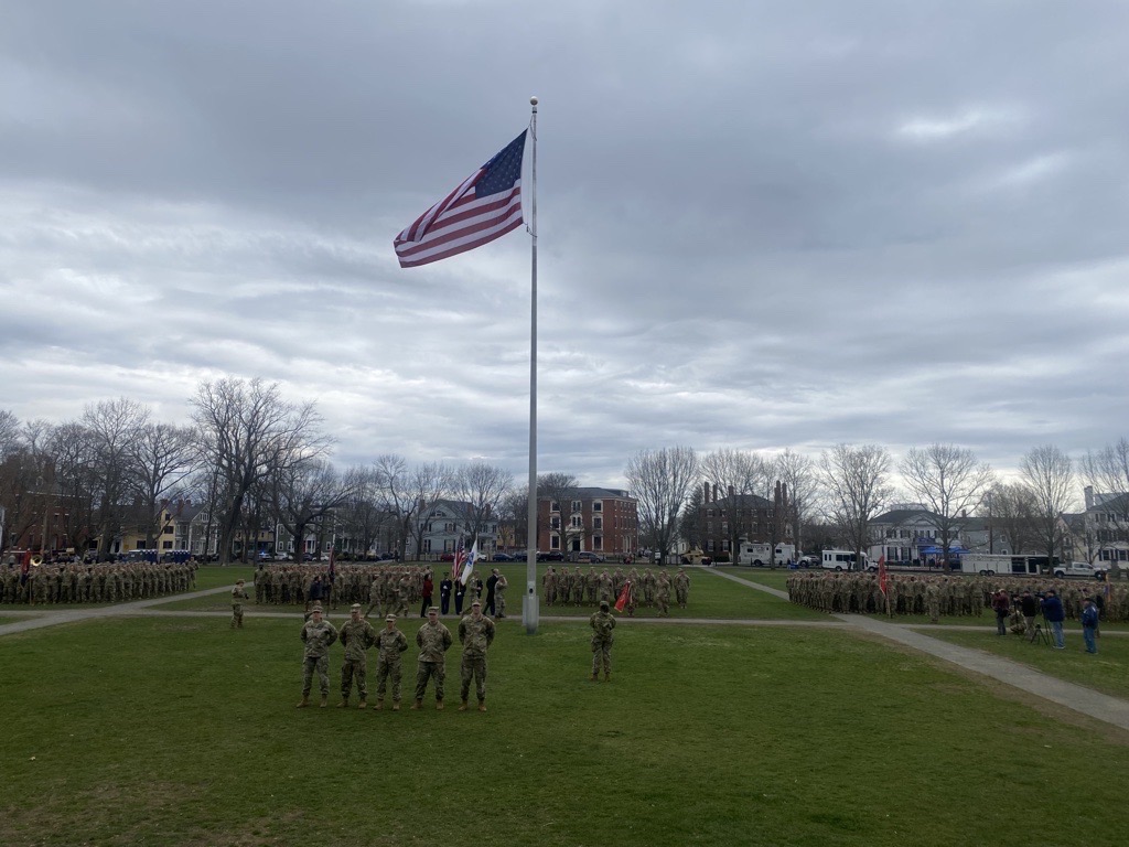 SenJoanLovely's tweet photo. Proud to attend the 385th Anniversary of the 1st Muster on #SalemCommon w/ @MassGovernor, @PaulTuckerSalem, @MayorDriscoll, @CityofSalemMA Council, VSO @kemerling2, @TheNationsFirst, 2nd Corps Cadets Vets Assoc & community to celebrate our National Guard. Thank you. #NorthShoreMA https://t.co/RAeXMxwh1Q