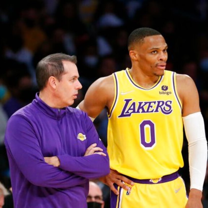 TheHoopCentral's tweet photo. Russell Westbrook on Frank Vogel: "I'm not sure what his issue was with me."

(via @RyanWardLA) https://t.co/iHb0GeGtNY