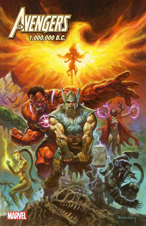 CinematizandoOf's tweet photo. Capas de Avengers: 1,000,000 B.C. #1
#MarvelComics #Avengers #Avengers1000000BC #JasonAaron #KevWalker #EdMcGuiness #AlexHorley https://t.co/1d5T9rNJqn