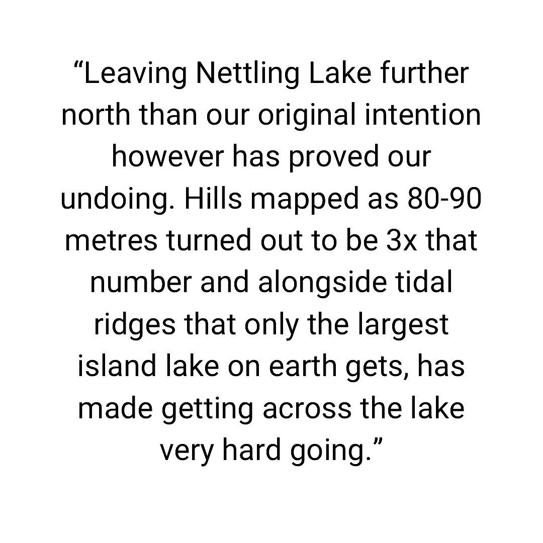 “This is the nature of true exploration” - a snapshot of what the #madexplorers are facing 

Read more: expeditionfive.co.uk/fortune-favour…

#bremontexpedition5 #baffinisland