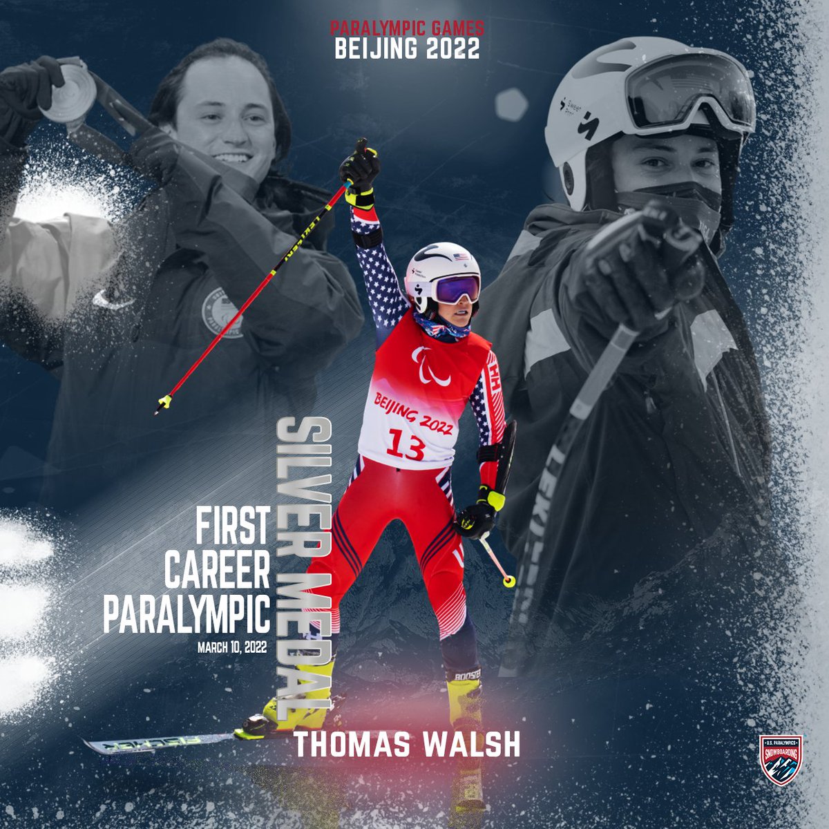 It's been a month (and a day 😜) since <a href="/twalnutz/">Thomas Charles Walsh PLY</a> made some #WinterParalympics history🥈

#ShowTheWorld // #TeamUSA