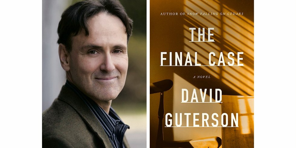folioseattle's tweet photo. We’re excited to welcome #DavidGuterson to @folioseattle tomorrow April 12, 7PM in conversation with David Brewster. @EagleHarborBook #pnwreads #books #amreading #TheFinalCase @penguinrandom
Register: https://t.co/7cDjGLvq4f https://t.co/GtI5Gqs8Ti