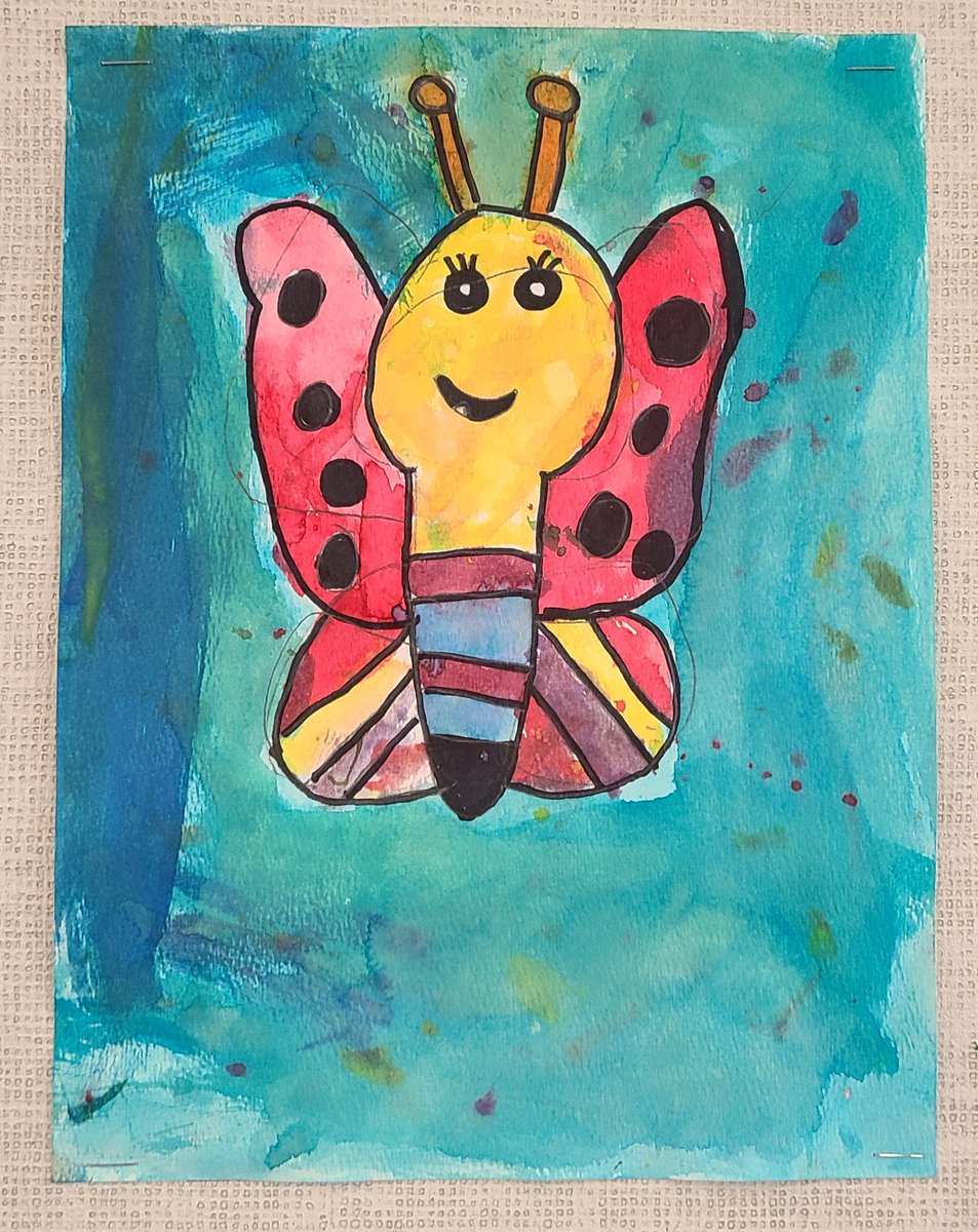 Welcoming spring in 3W with watercolor butterflies!