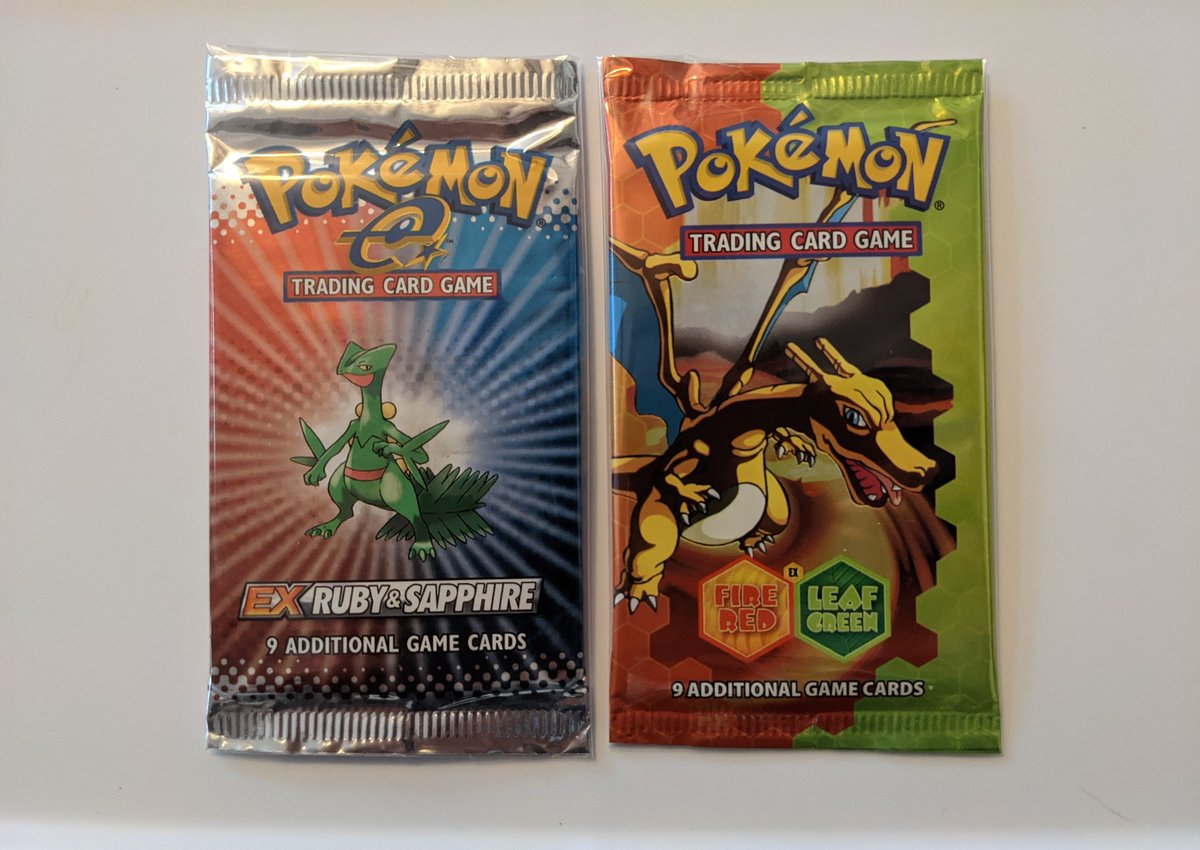 AmazingRarePod's tweet photo. Left or Right?

#Pokemon #PokemonTCG #FireRed #LeafGreen #Ruby #Sapphire #Charizard https://t.co/ZfY6njwbSx