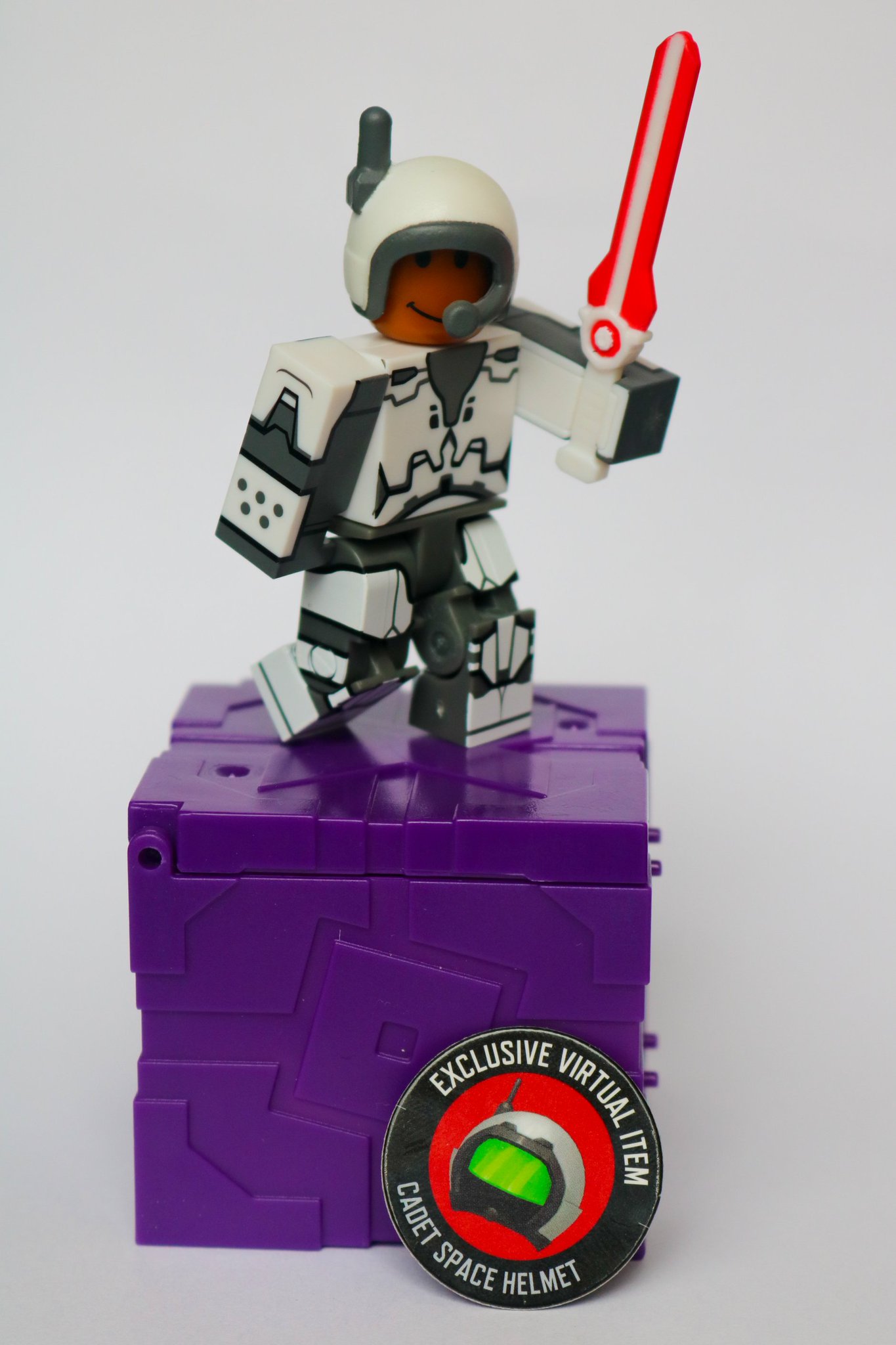 1FRD Roblox 3 Action Figure, Series 11 War Simulator: Space Trooper (NO  CODE)