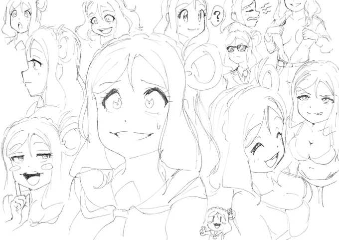 haha no I don't draw Mari too much I don't have a problem at all hahahahaha 