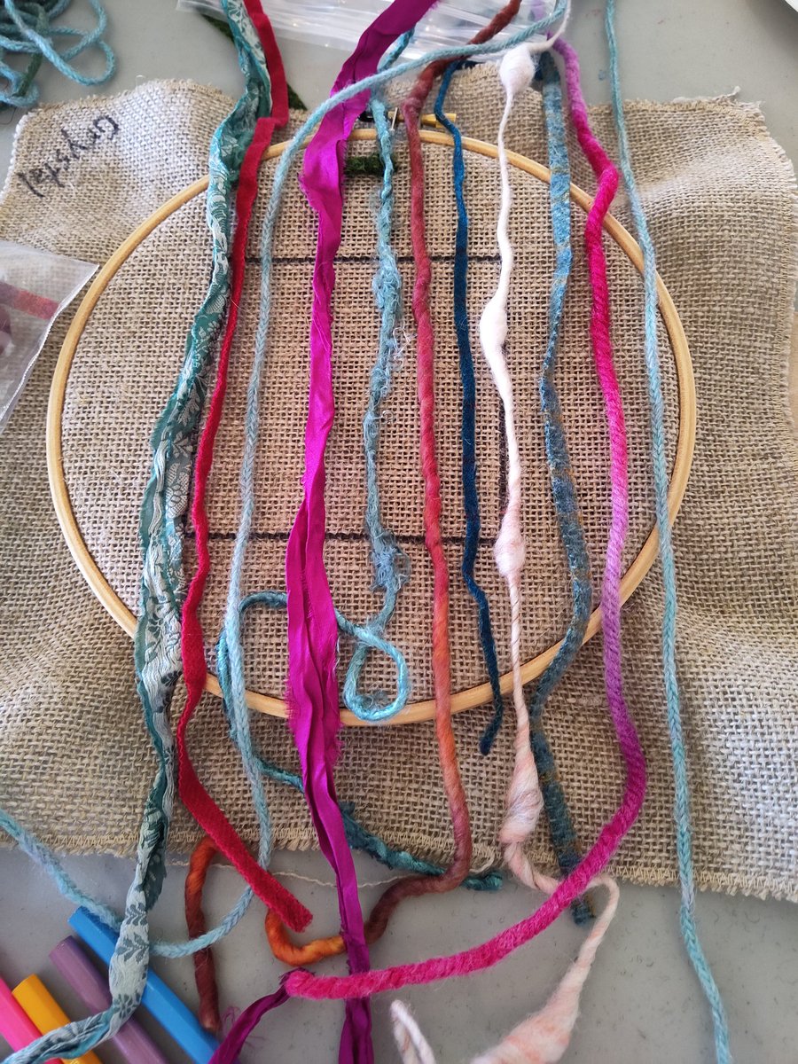 adsumforwomen's tweet photo. Crystal made this! She's among our many coworkers now hooked on (rug)hooking after an afternoon with @MerylACook 
Hobbies are for destressing. https://t.co/bIeZPZwKQc