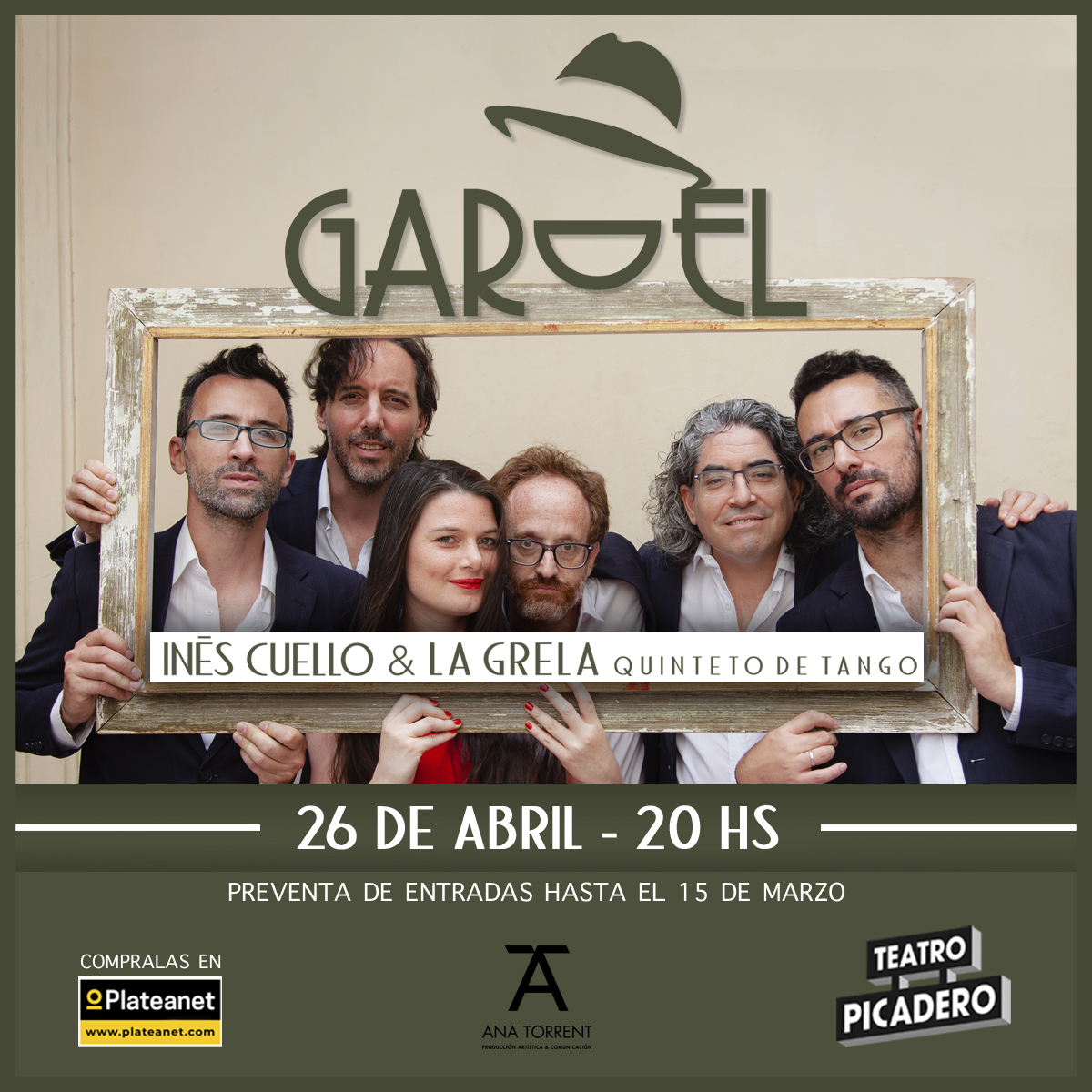TeatroPicadero's tweet photo. #InesCuello  y #LaGrela  presentan su nuevo disco "Gardel" el 26/4 a las 20hs en el #TeattroPicadero 
Este nuevo trabajo discográfico propone un exquisito recorrido musical por las obras más destacadas del clásico repertorio gardeliano.

Tus entradas en https://t.co/ga3u9nMU29 https://t.co/gd2Klc7ZOa