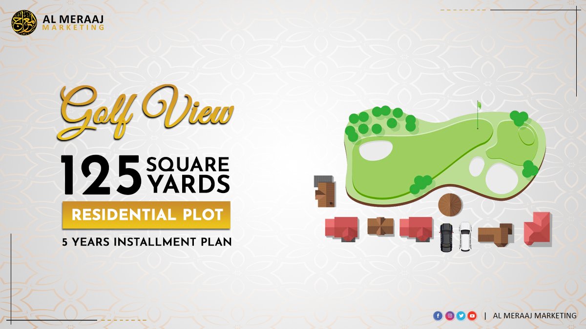 Almeraajgroups's tweet photo. Ramadan Mubarak
Now the wait is over.
Here is the most awaited Block of Shangrila City.
*THE GOLF VIEW*
With better amenities and Golf Course.
Avail this offer because we have limited plots are available
#almeraajmarketing #shangrilacity #bookplot #newblock #property https://t.co/pVSoFS4wsY