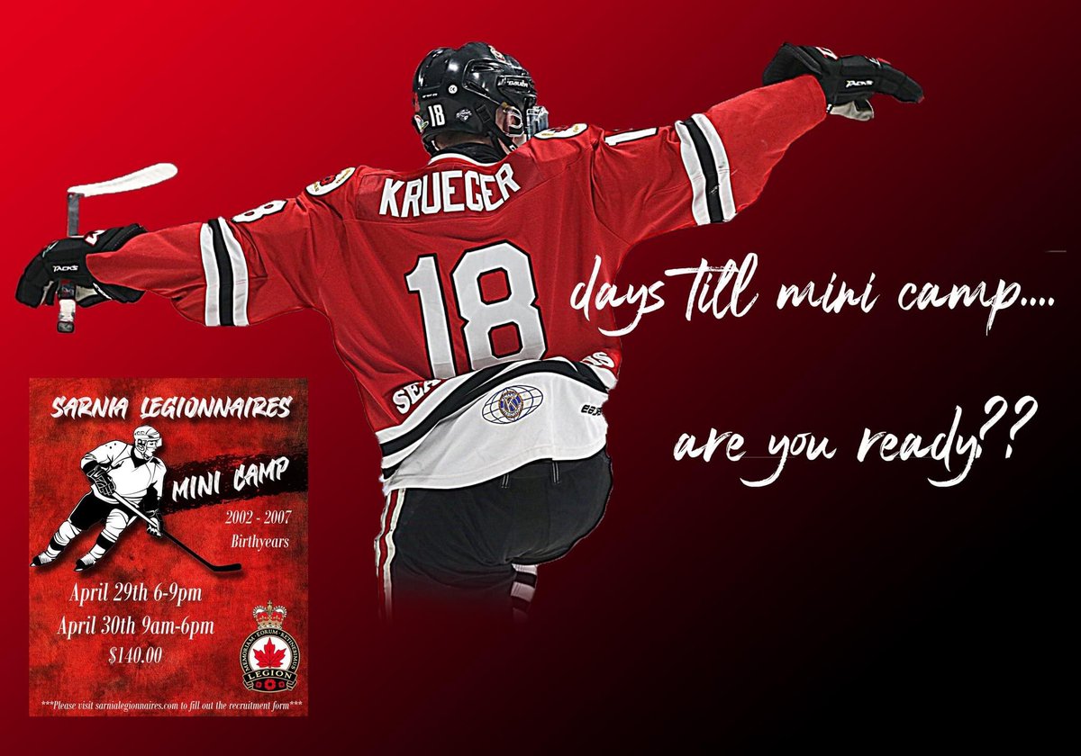 Have you registered?? you can click the link ⬇️
sarnialegionnaires.com/spring-mini-ca…
or you can find it on our website under the recruitment tab.