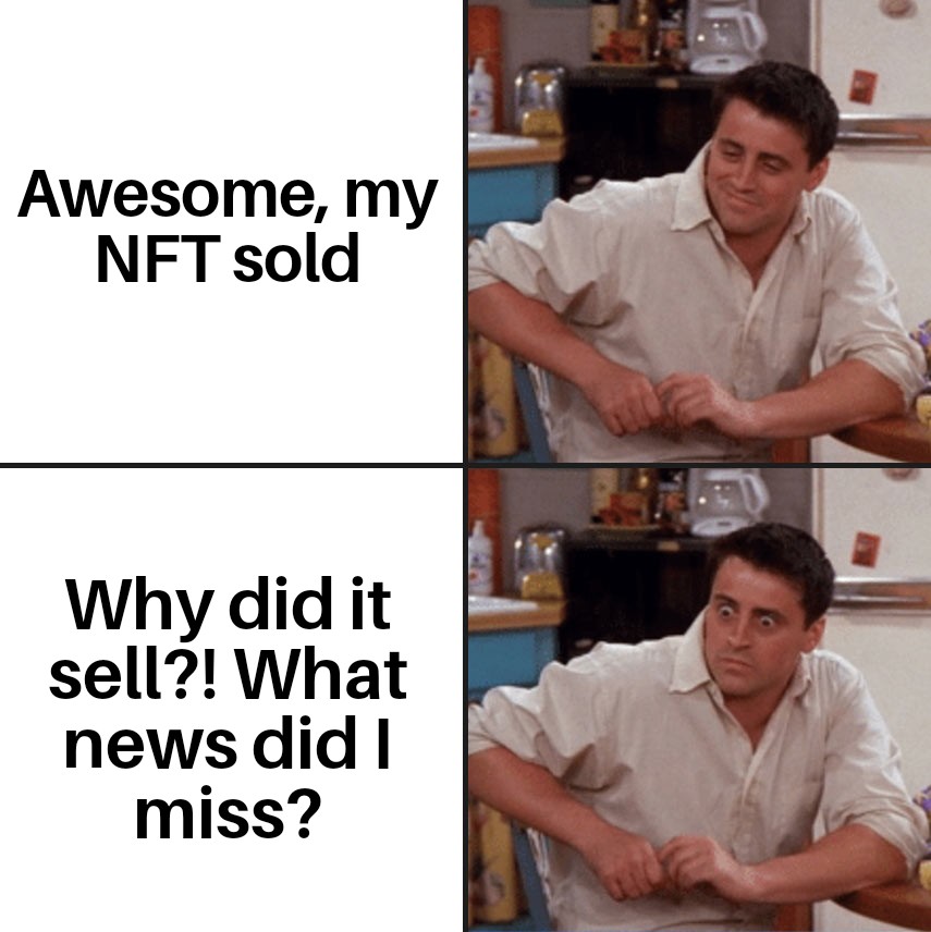 totally_remote's tweet photo. Me, every time I sell an NFT. https://t.co/pNyYGHj7bs