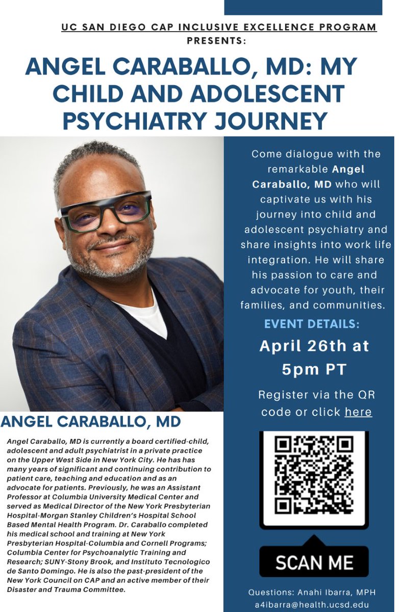Psychiatry Student Interest Group Network (@psychsign) on Twitter photo A few great opportunities to learn more about Child and Adolescent Psychiatry! <a href="/PsychiatryUcsd/">UC San Diego Department of Psychiatry</a> <a href="/AACAP/">American Academy of Child & Adolescent Psychiatry</a> <a href="/CAP_MSR/">Child & Adol Psych Med Students & Residents</a> @APAPsychiatric #psychsign #psychiatry #psychtwitter #MedTwitter A few great opportunities to learn more about Child and Adolescent Psychiatry! <a href="/PsychiatryUcsd/">UC San Diego Department of Psychiatry</a> <a href="/AACAP/">American Academy of Child & Adolescent Psychiatry</a> <a href="/CAP_MSR/">Child & Adol Psych Med Students & Residents</a> @APAPsychiatric #psychsign #psychiatry #psychtwitter #MedTwitter