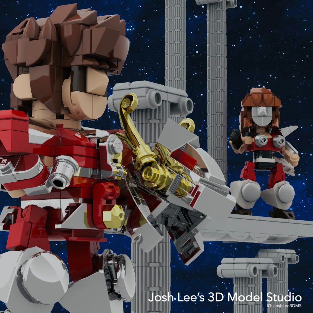 joshlee3dms's tweet photo. SD 樂高式 • 聖鬥士星矢 • 青銅聖衣 • 天馬座 • 星矢 • 魔鈴 • LEGO • Saint Seiya • Pegasus • Knights of the Zodiac

https://t.co/hcpu8NTdWN

https://t.co/EMlZO61qKA

LEGO MOC designed by Josh Lee
All Rights Reserved https://t.co/OwpwFlqrsy