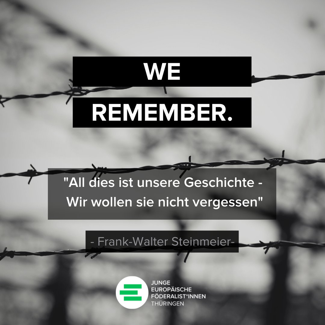Der 77. Jahrestag der Befreiung des KZs Buchenwald.
Wir gedenken den Opfern und sind dankbar für die Befreiung aus den Fängen des Nationalsozialismus.
Der Appell an alle:
Es ist unsere Aufgabe, niemals zu vergessen und eine Wiederholung des Ganzen zu verhindern.
#weremember