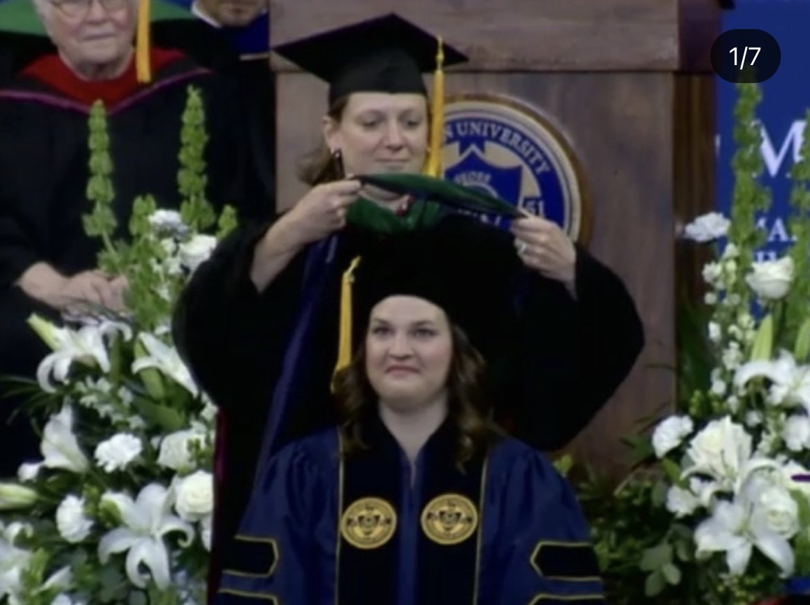 The honor was mine to reconnect with such an amazing human being helping shape the future of Med Ed. Flash back to the honor of you hooding me for graduation