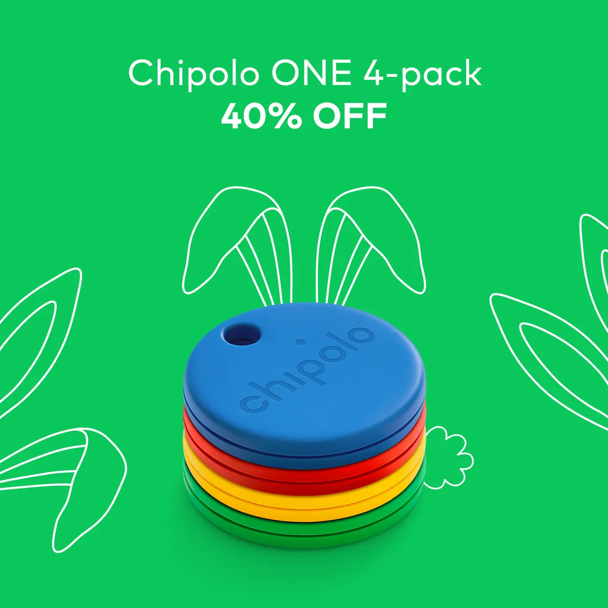 ChipoloTM's tweet photo. Enjoy the happy Easter egg hunt, not the lost keys on Easter drama 😉

https://t.co/pAZzfnKuOe 

#Easter2022 #Chipolo #findmykeys #bluetoothtracker #keyfinder #gadget #keytracker #bluetoothfinder #trackingtag #smarttag #lostkeys #giftideas #eastergifts https://t.co/8qJInAaUUW