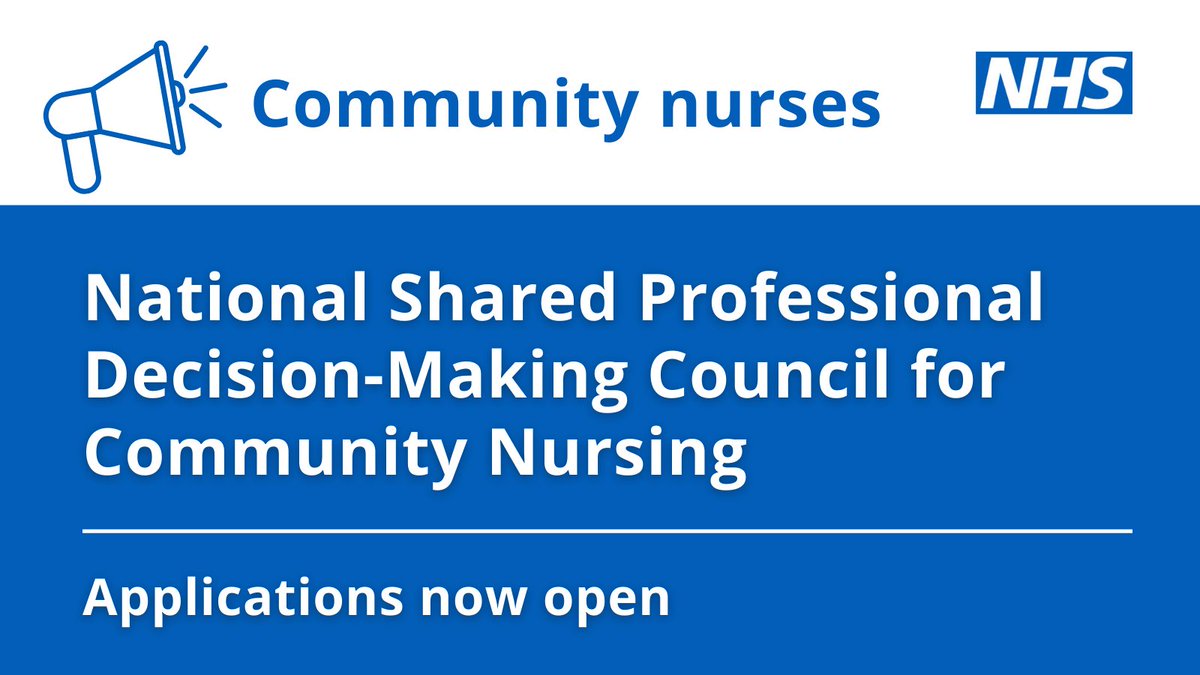 teamCNO π (@teamcno_) on Twitter photo We need you! The #CommunityNursing team <a href="/NHSEngland/">NHS England</a> needs community nurses to be part of the National Shared Decision-Making Council to ensure our policies work for you.
Find out more and apply here #teamCNO π docs.google.com/forms/d/e/1FAIβ¦ We need you! The #CommunityNursing team <a href="/NHSEngland/">NHS England</a> needs community nurses to be part of the National Shared Decision-Making Council to ensure our policies work for you.
Find out more and apply here #teamCNO π docs.google.com/forms/d/e/1FAIβ¦