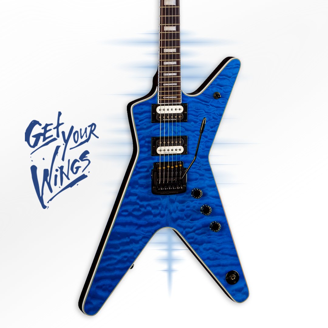 DeanGuitars's tweet photo. ML Select 24 Kahler Quilt Top Trans Blue 💎 A killer combination of old school guitar nostalgia stocked w/ amazing features. A versatile workhorse! 🔥 Plus, it's cool! 🤘

#DeanGuitars #ElectricGuitars #Guitar #DeanML https://t.co/vHcdVWz5C0