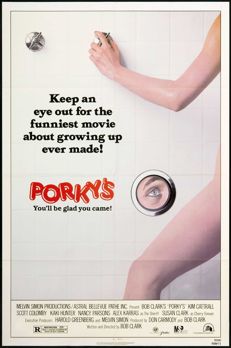 landofthe80s's tweet photo. Porky’s was the #1 movie at box office today in 1982. #80s #80smovies #1980s https://t.co/VGNQABtA6J