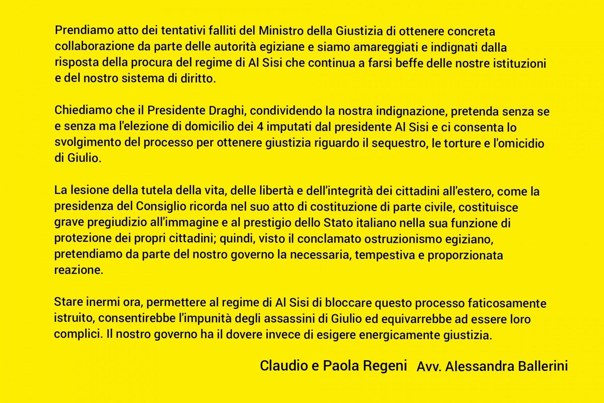 Giulio siamo noi tweet media