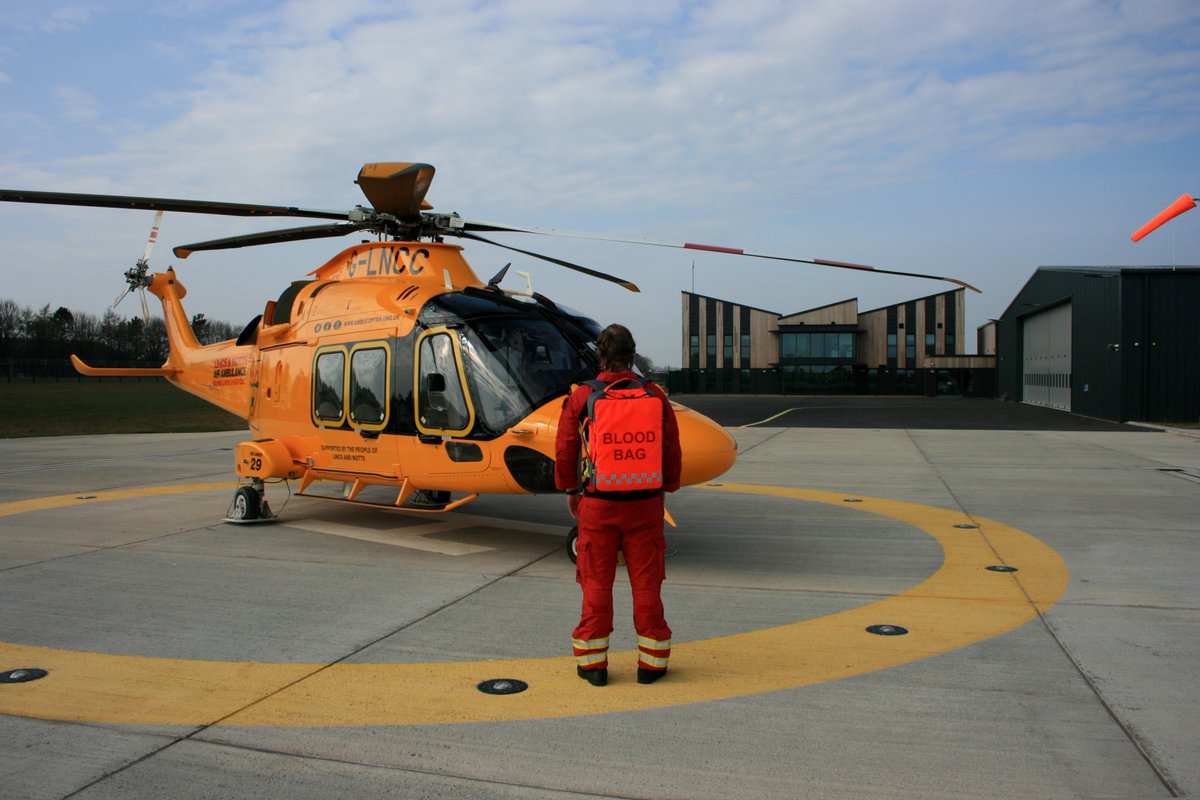 Lincs & Notts Air Ambulance tweet media