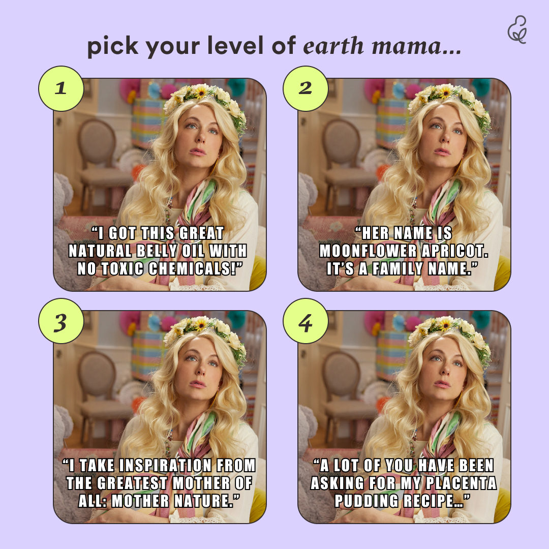 willowpump's tweet image. Pick your level of earth mama… 1, 2, 3, or 4, and @ the crunchy mom in your life. Placenta pudding recipe NOT at the link in below. PS don’t yuck someone’s yum 💝

 willow-pump.visitlink.me/nQx6Pu