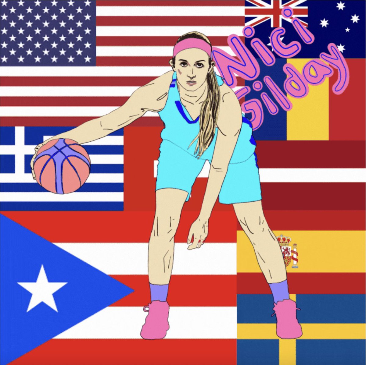 ParityNow_NFT's tweet photo. "I love this NFT because it represents the evolution of my career. Learning to adapt to different cultures and styles of play in each country, while remaining true to myself, has been my greatest challenge." 

🚨 @ngilday12's NFT drops today at 6pm ET! 🚨

https://t.co/xK8rky9eXf https://t.co/iLDbGiVCYc
