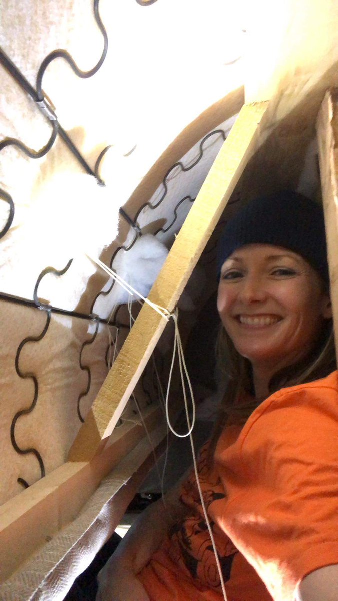 That time I figured out how to sew a button back into my couch. Still looking for exit…