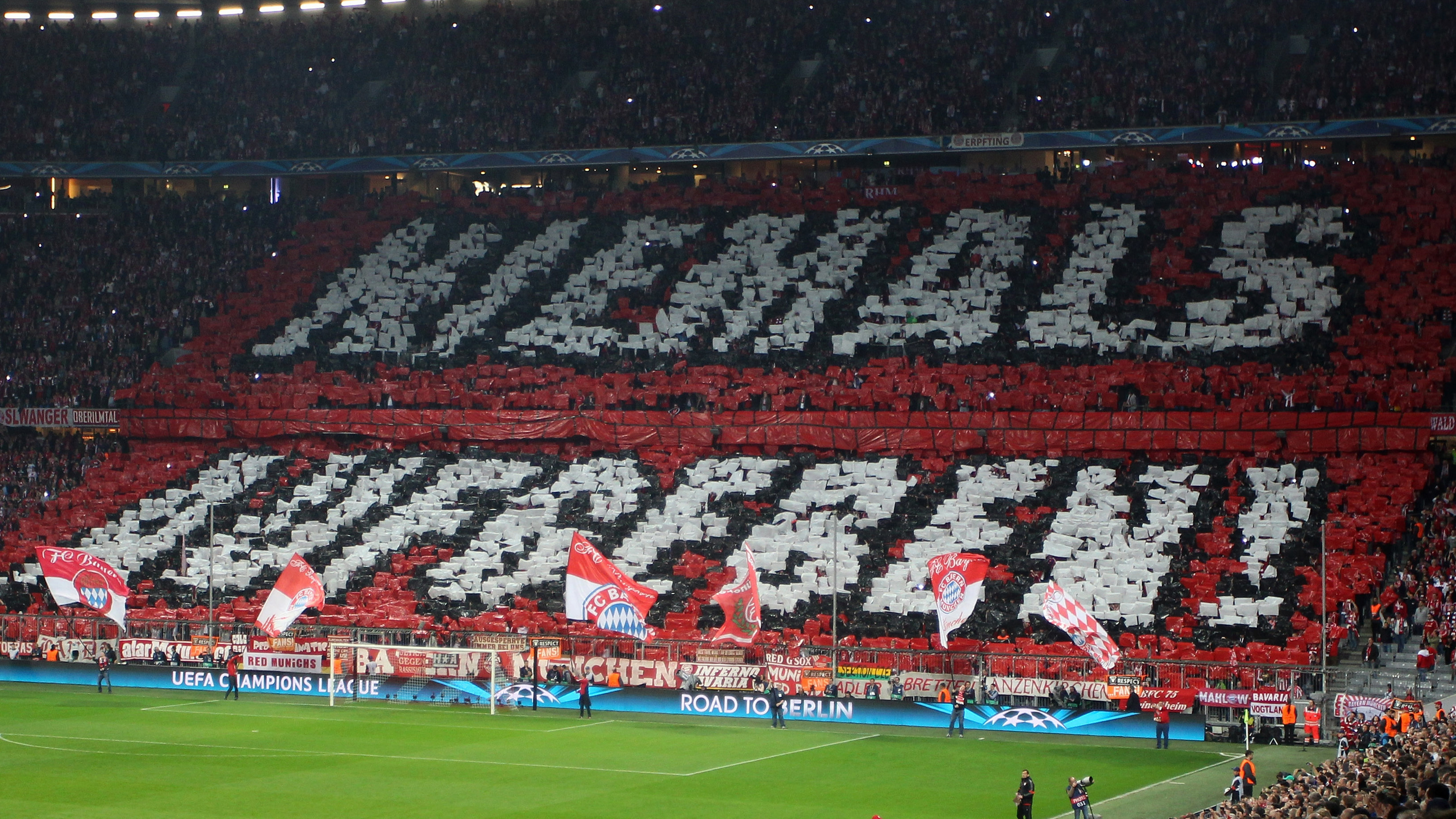 Bayern Müniih Taraftarının Hazırladığı Kreografi