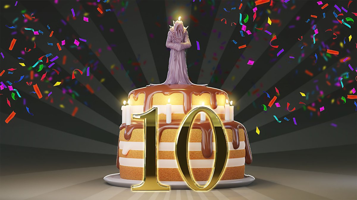 Is this a collective dream...? Do the Goromorgs have a soft spot in their rotten, black hearts after all? Or have they devoured too much cake? In any case, both Legend of Grimrock games are now 80% off.

Happy 10th Birthday Grimrock! 🍾🍸🎉🎂
store.steampowered.com/app/207170/Leg…