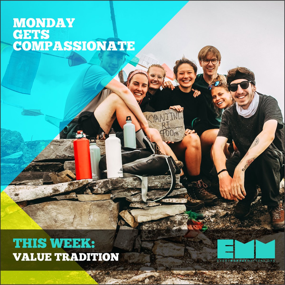 Tradition is embedded in every relationship. Some traditions have been in place for generations, while others are new. The fact is that traditions matter as they help to bring  connection to our life; so this week, we want you to VALUE TRADITION.