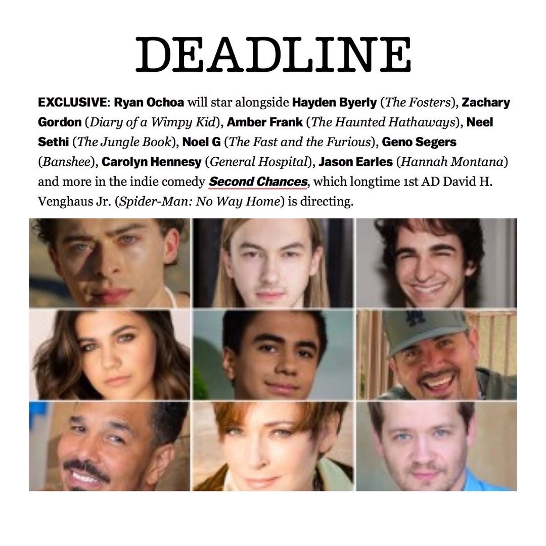 RobPafundi's tweet photo. Congratulations to my client, Ryan Ochoa and the entire Ochoa Family! Looking forward to seeing him in the upcoming film, ‘Second Chances’ 🎬 @ryanochoa https://t.co/cqiE22O62g
