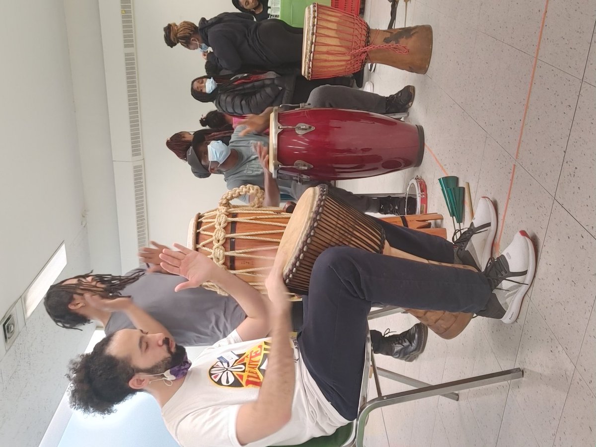 QVBSS's tweet photo. Gratitude to the team at @WestNHouse for inviting us to join in the Black Health and Wellness clinic this weekend. It was a wonderful afternoon of community connection  #ittakesavillage #blackstudentsuccess https://t.co/IIHKR3z4Cn