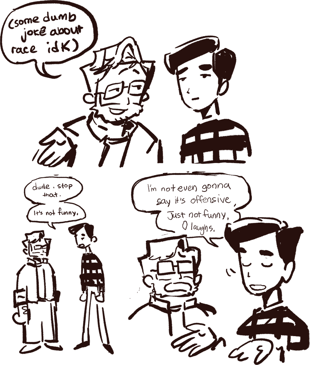 one silly warm up based off an irl convo 