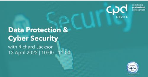 CPDStore's tweet photo. Tomorrows @CPDStore webinar only £27.50
Data Protection & Cyber Security: 1 + 1 = 10 with Rich Jackson
The phrases “Data Protection” and “Cyber Security” can immediately strike fear into accountants.....
https://t.co/5uyKQlelrZ
#LOVECPD https://t.co/S4dHBLcaZb
