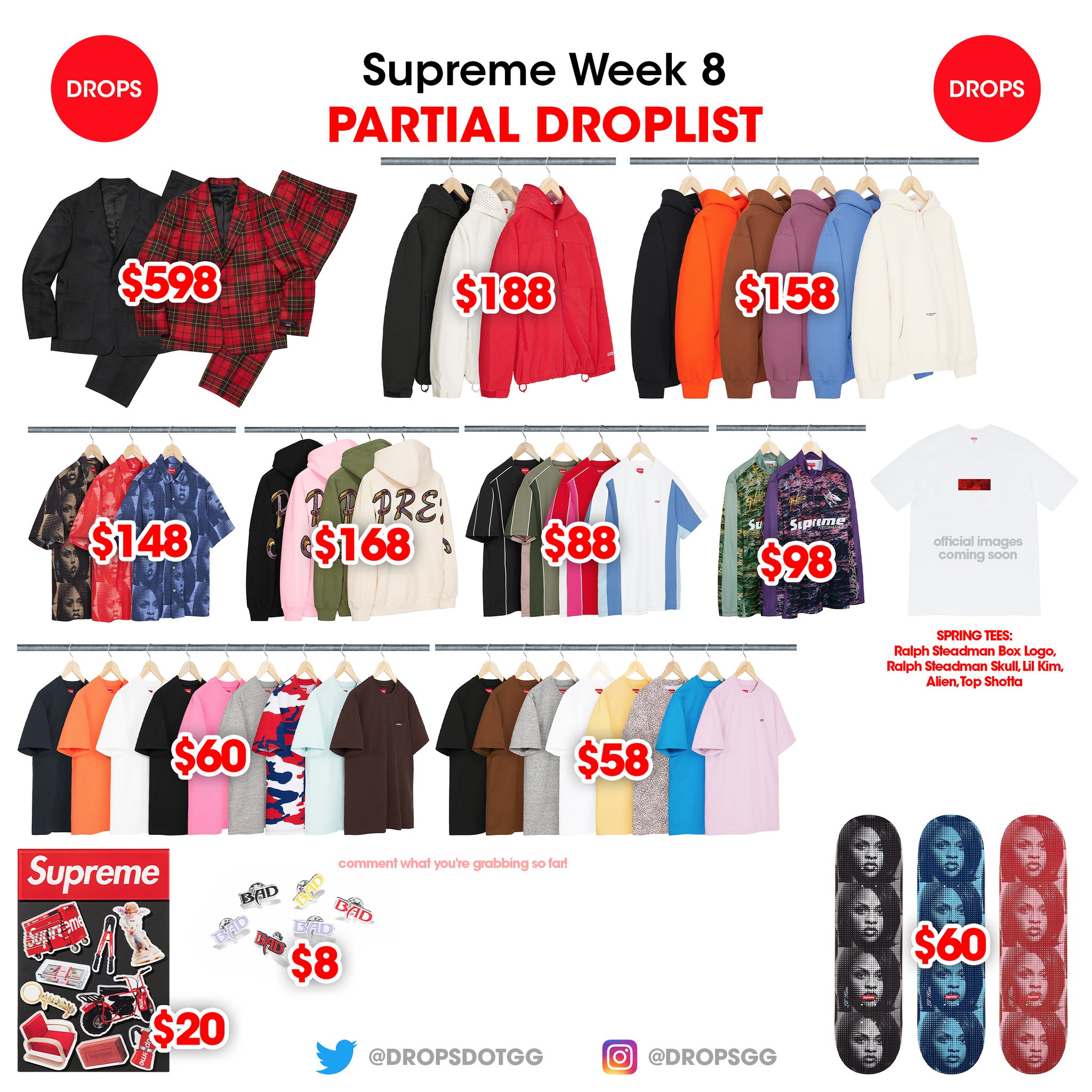 注目の福袋！ Supreme 2022SS WEEK8 Sticker