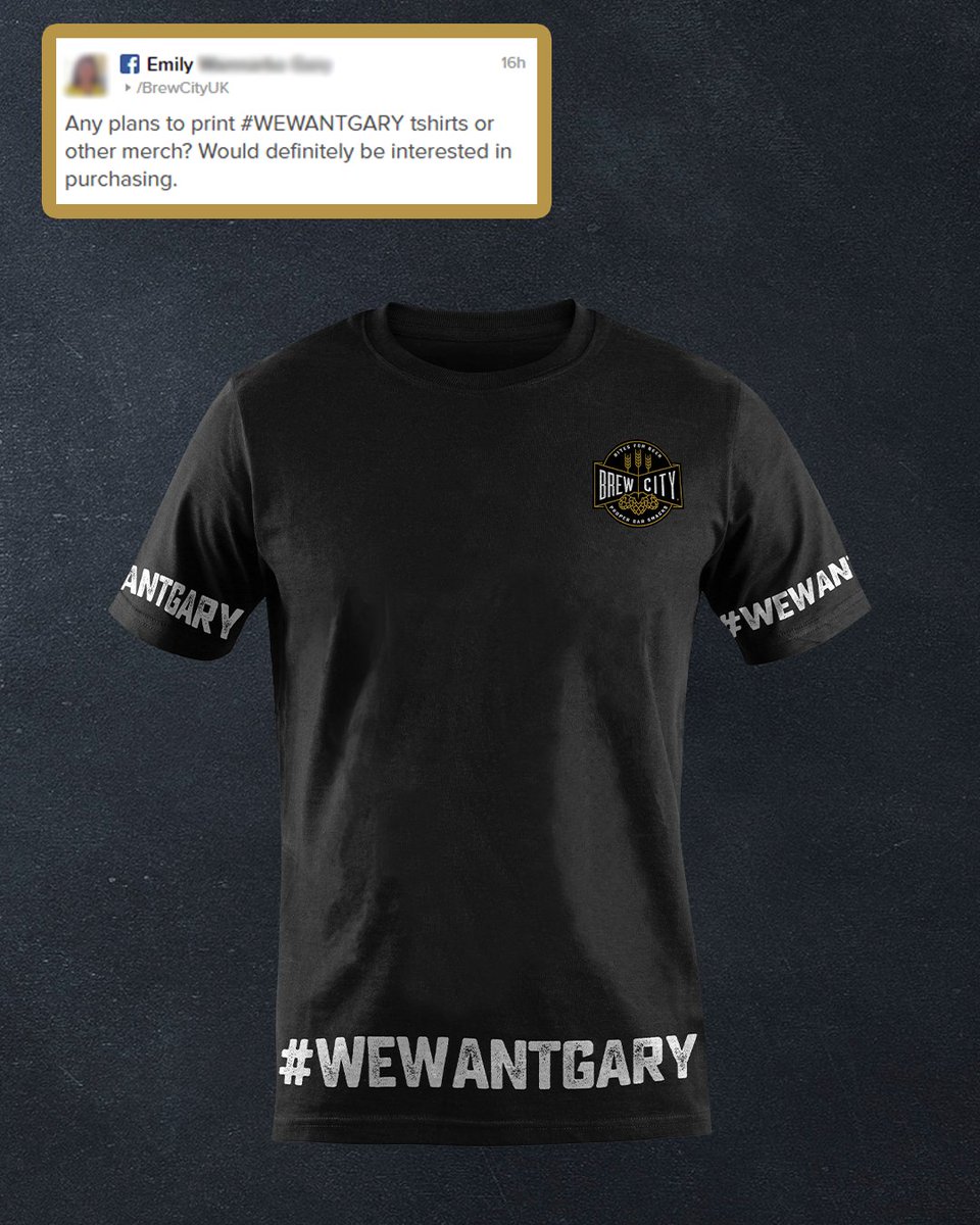 BrewCity_UK's tweet photo. Ask and you shall receive, Emily!
Gary's of Britain - we're up for making these if you are?

#WeWantGary #BeermunchVScrisps #BeerMunch https://t.co/8l8qSjhHgF