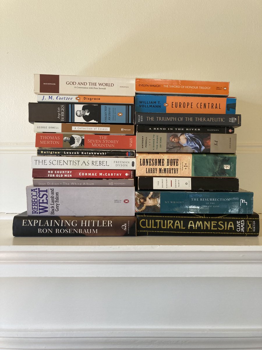 Douthat60's tweet photo. 20 books to read in your 20s https://t.co/nmf8NaQnx5