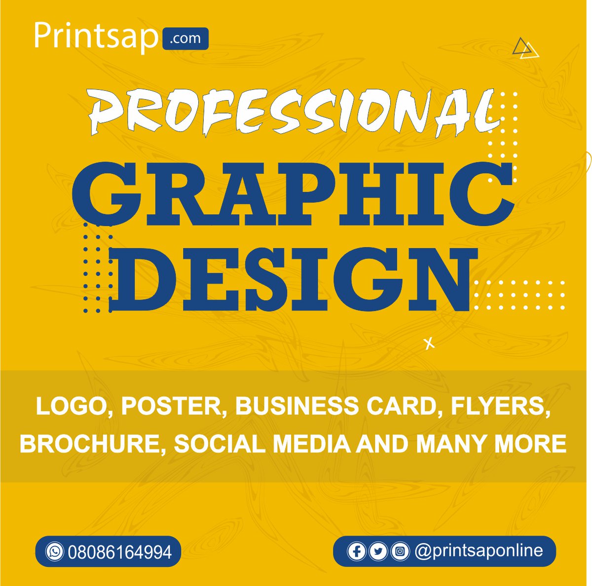 PrintsapOnline's tweet photo. Let our experts help you with all your graphic design and branding needs... https://t.co/7sMTw7CD9s