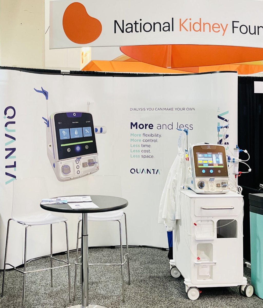 QuantaDT's tweet photo. A recap from Quanta's first live exhibit in the US! Meet the SC+.

@NKF_NephPros @nkf #SCM22 #NKF #NKFClinicals #Quanta #Dialysis #KidneyDisease #BostonMA https://t.co/1iVSNsoFl8